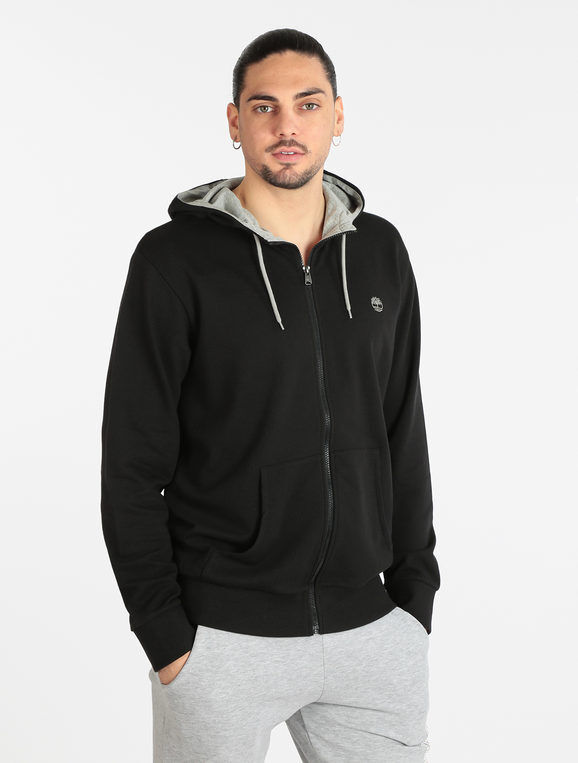 timberland felpa da uomo con zip e cappuccio felpe leggere uomo nero taglia 3xl