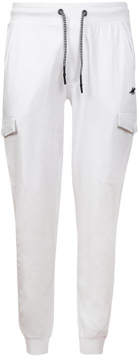 u.s. grand polo pantaloni sportivi uomo con tasconi pantaloni sportivi in felpa uomo bianco taglia l