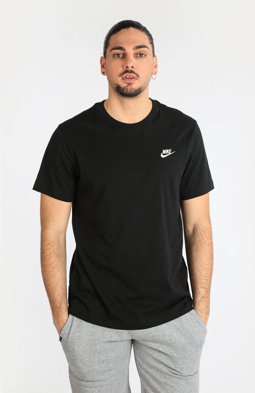 nike t-shirt manica corta uomo con logo t-shirt manica corta uomo nero taglia xl