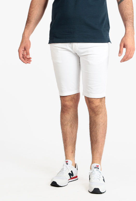 Coveri Bermuda chino da uomo in cotone Bermuda uomo Bianco taglia 50