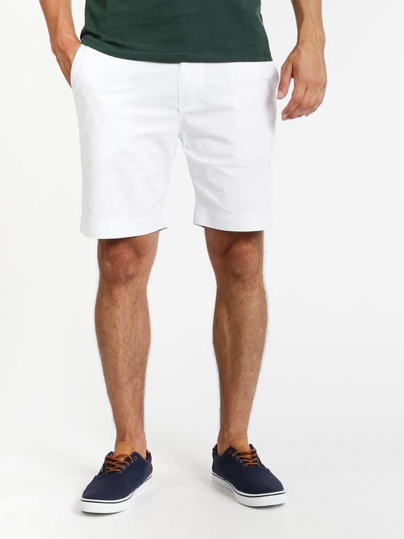 Max Tre Bermuda in cotone Bermuda uomo Bianco taglia 44