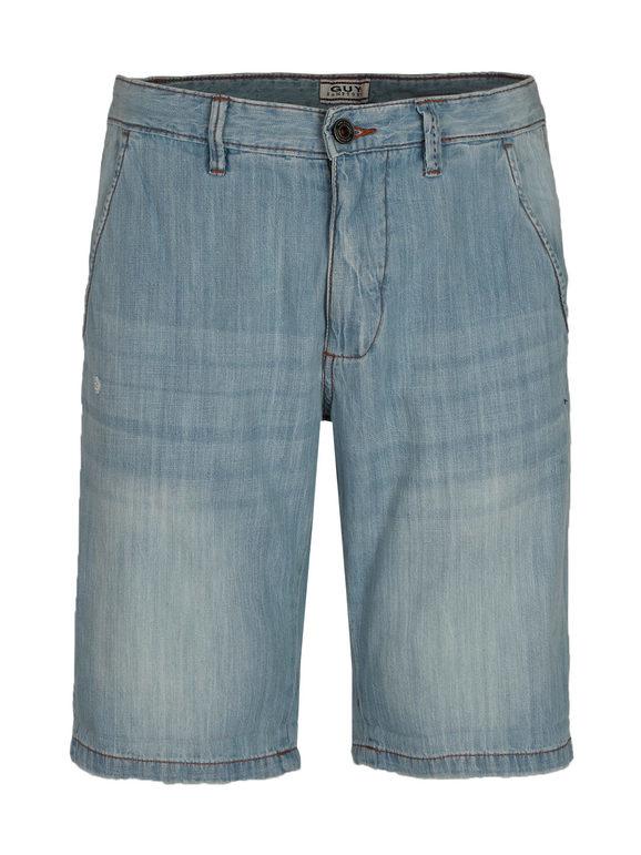 Guy Bermuda in jeans di cotone Bermuda uomo Jeans taglia 48