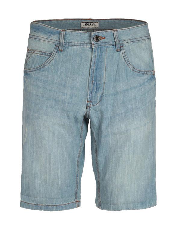 Guy Bermuda in jeans di cotone Bermuda uomo Jeans taglia 46