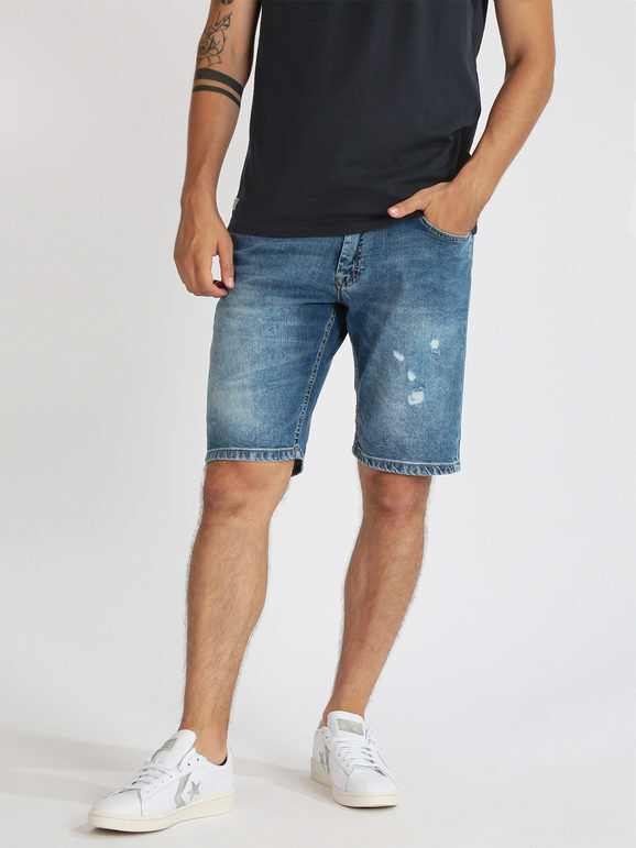 Johnny Looper Bermuda in jeans uomo Bermuda uomo Jeans taglia 54