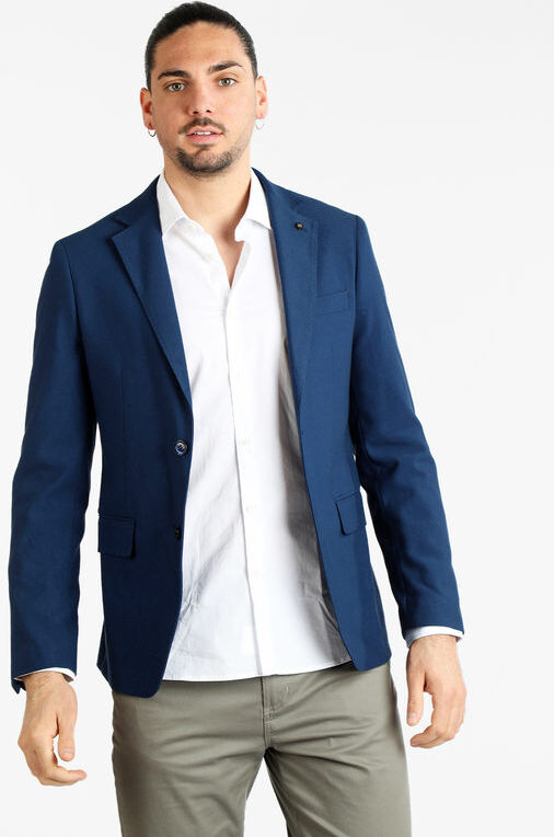 New Marshll Blazer elegante da uomo Blazer uomo Blu taglia 48