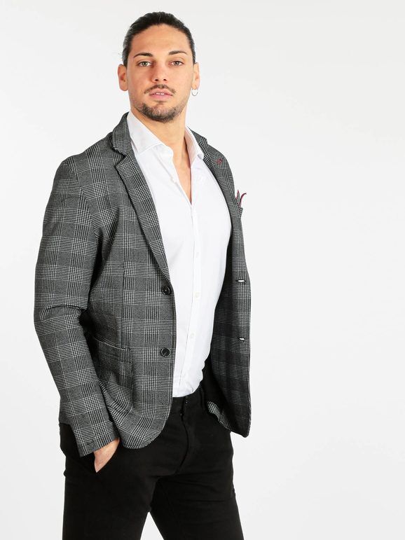 Andy Don B Blazer uomo Blazer uomo Grigio taglia XL