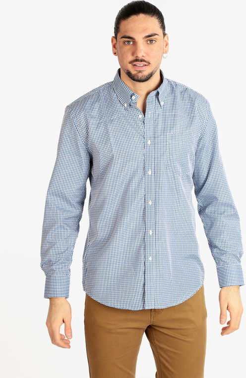 Sky Camicia uomo a quadretti Camicie uomo Blu taglia L