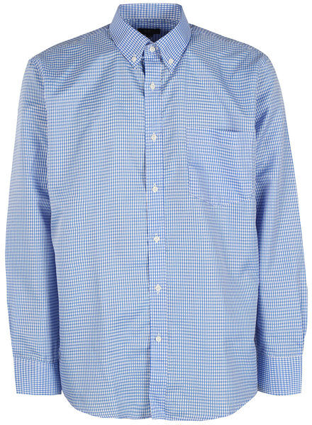 Sky Camicia uomo regular fit a fantasia Camicie Classiche uomo Blu taglia L