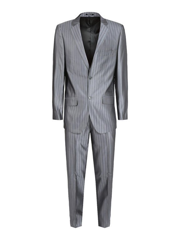 Radaus Completo uomo gessato Blazer uomo Grigio taglia 54