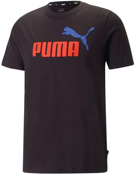 Puma ESS 2 COL LOGO T-shirt uomo manica corta T-Shirt e Top uomo Nero taglia XL