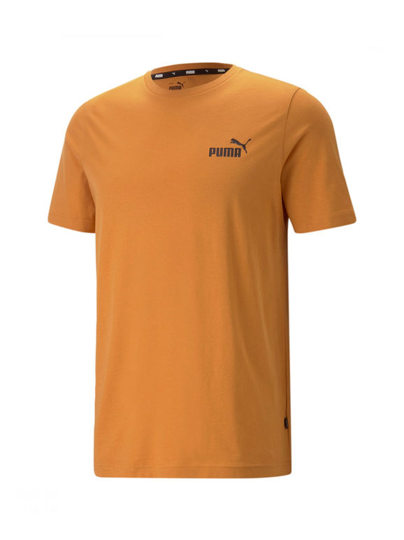 Puma ESS SMALL LOGO TEE T-shirt uomo manica corta T-Shirt Manica Corta uomo Giallo taglia M