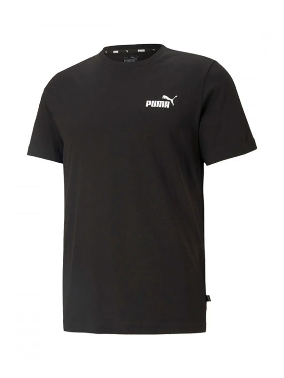 Puma ESS SMALL LOGO TEE T-shirt uomo manica corta T-Shirt Manica Corta uomo Nero taglia M