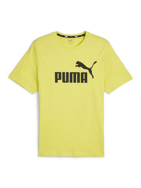 Puma Essentials logo t-shirt uomo T-Shirt e Top uomo Giallo taglia M