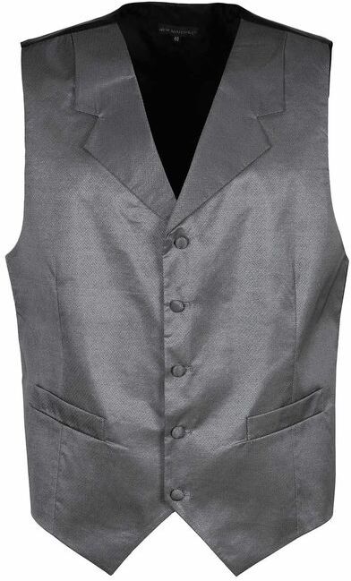 New Marshll Gilet da uomo elegante Smanicato uomo Grigio taglia 48