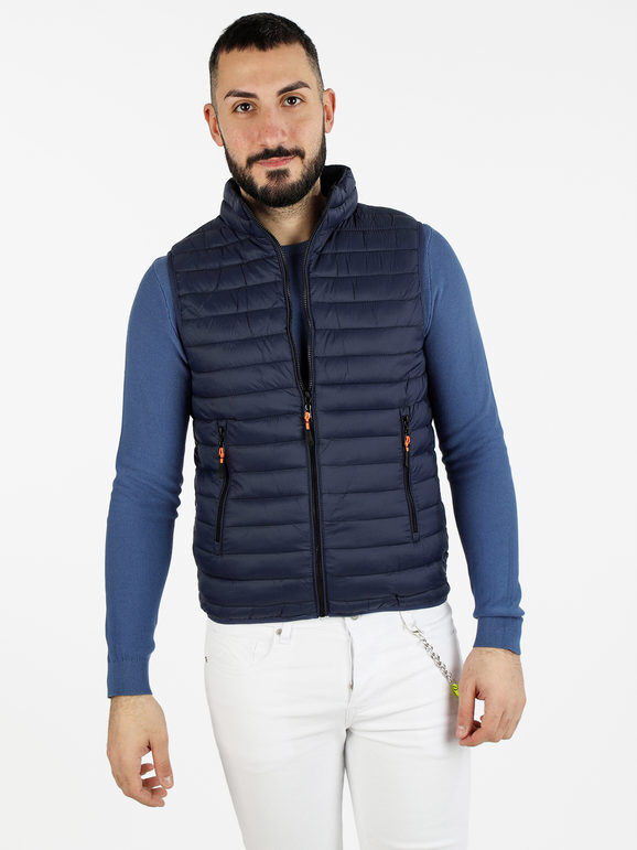 Solada Gilet da uomo imbottito Smanicato uomo Blu taglia XXL