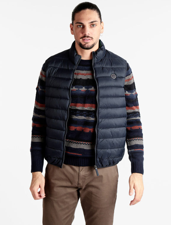 Wampum Gilet imbottito da uomo Smanicato uomo Blu taglia M