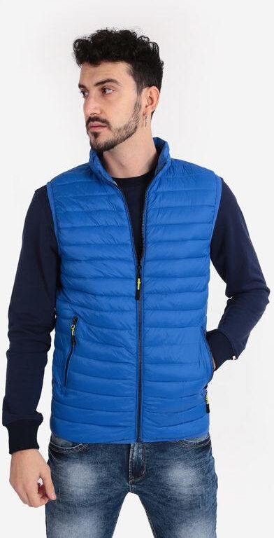 Solada Gilet imbottito uomo Smanicato uomo Blu taglia XXL