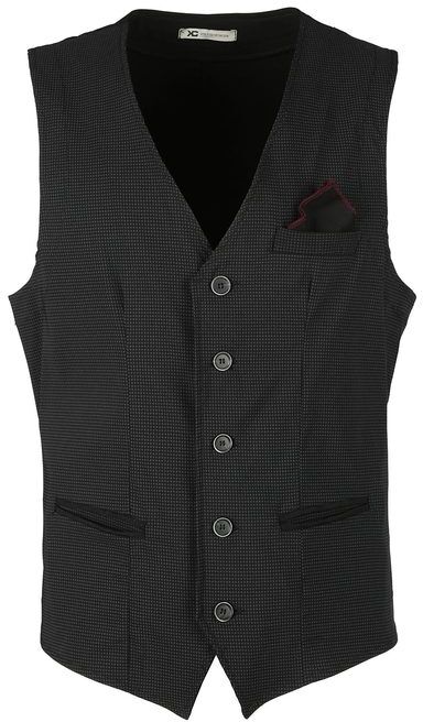 X-Cape Gilet uomo elegante Smanicato uomo Nero taglia M