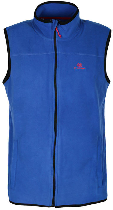 Athl Dpt Gilet uomo in pile Smanicato uomo Blu taglia M