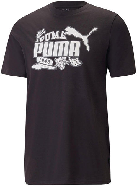 Puma GRAPHICS ICON T-shirt uomo con stampa T-Shirt e Top uomo Nero taglia XL