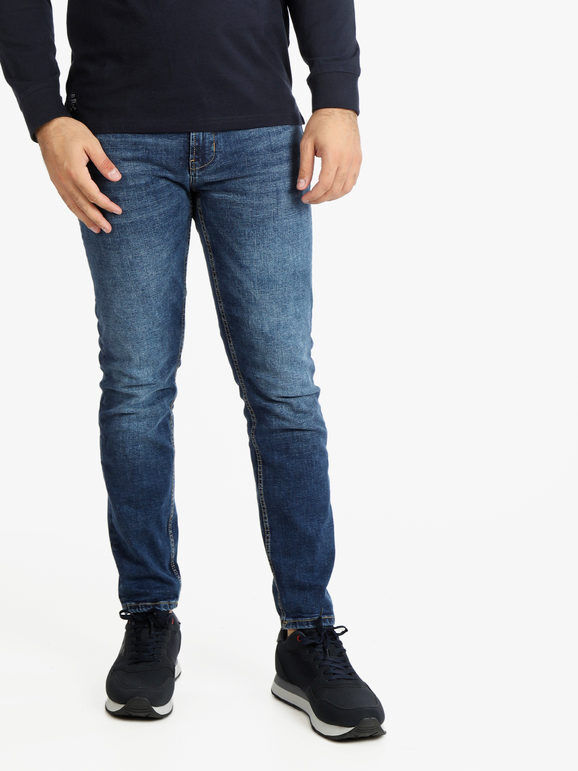Frankie Malone Jeans uomo modello slim fit Jeans Slim fit uomo Jeans taglia 46