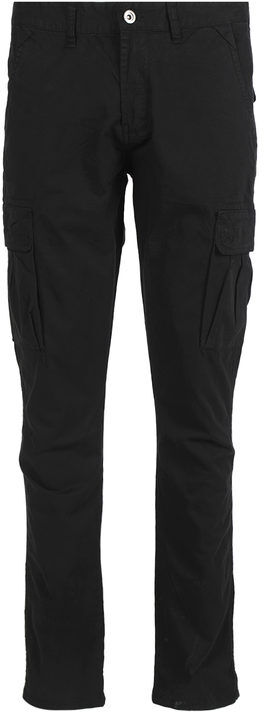 j.sette Pantaloni cargo da uomo in cotone taglie grandi Pantaloni Casual uomo Nero taglia 48