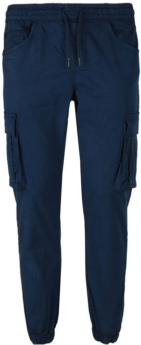 Johnny Looper Pantaloni cargo da uomo in cotone Pantaloni Casual uomo Blu taglia 52