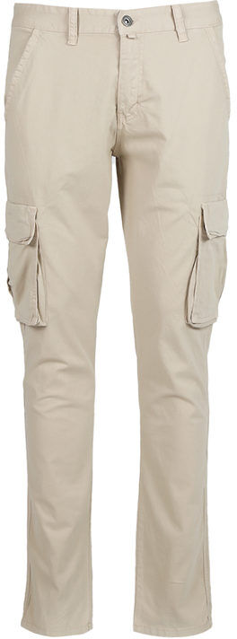 j.sette Pantaloni cargo da uomo in cotone Pantaloni Casual uomo Beige taglia 50