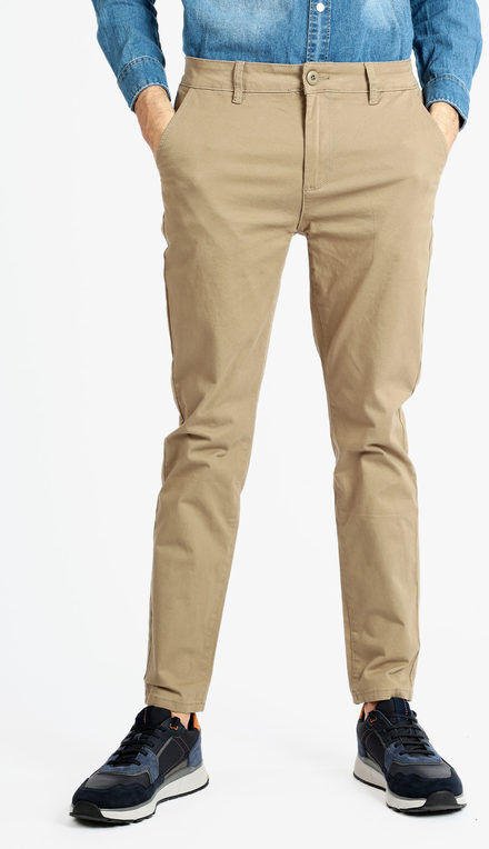 Max Tre Pantaloni casual da uomo Pantaloni Casual uomo Marrone taglia 48