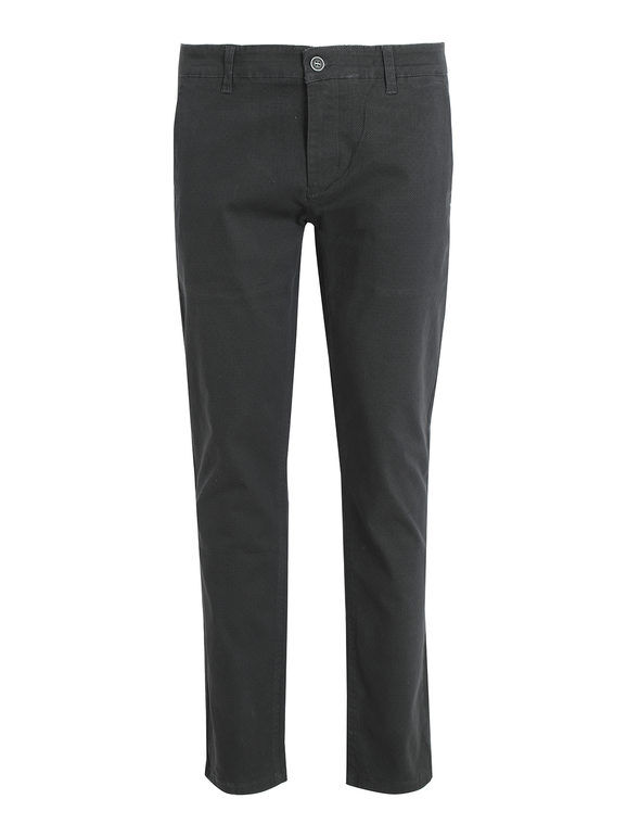 N+1 Jeans Pantaloni casual da uomo Pantaloni Casual uomo Grigio taglia 50