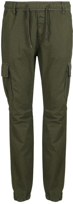 Johnny Looper Pantaloni da uomo con tasconi e coulisse Pantaloni Casual uomo Verde taglia 50