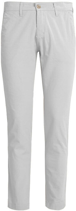 Johnny Looper Pantaloni da uomo in cotone slim fit Pantaloni Casual uomo Bianco taglia 48