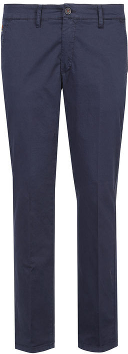 X-Cape Pantaloni slim fit da uomo in cotone Pantaloni Casual uomo Blu taglia 52