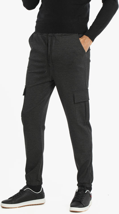 Ange Wear Pantaloni uomo con tasconi laterali Pantaloni Casual uomo Grigio taglia XL