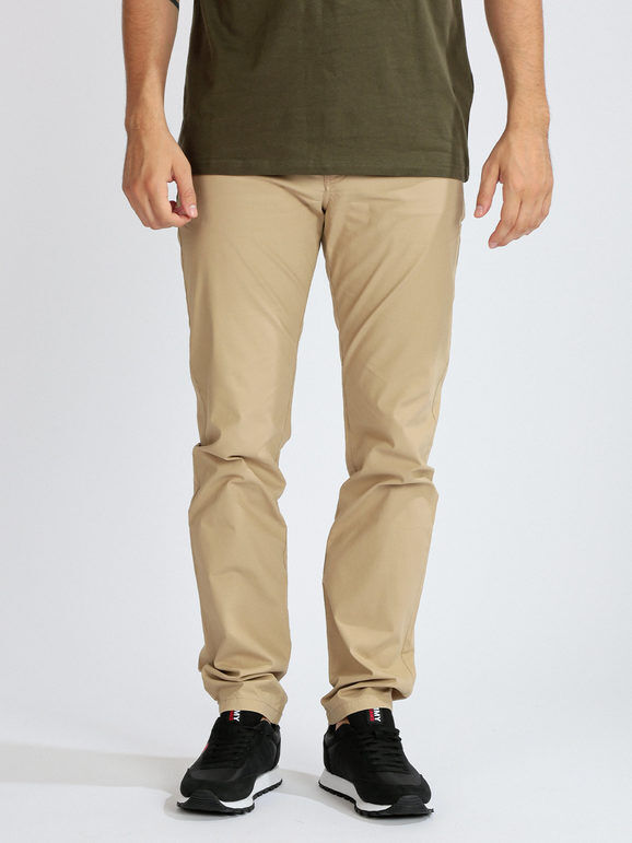 Navigare Pantaloni uomo in cotone Pantaloni Casual uomo Beige taglia 52