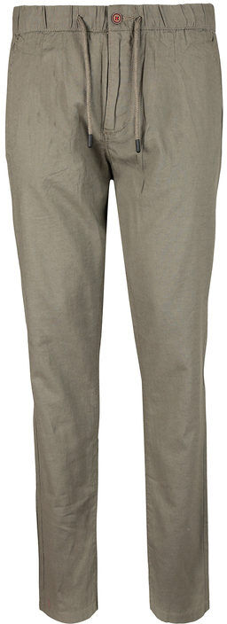 Guy Pantaloni uomo in misto lino Pantaloni Casual uomo Grigio taglia M