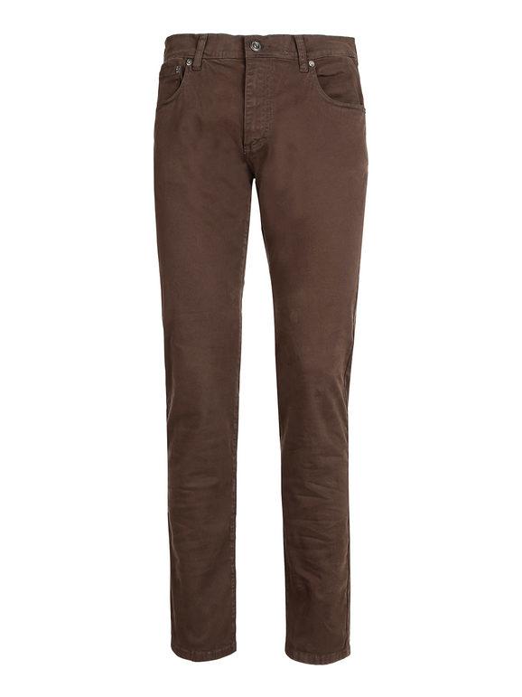 Nazareno Gabrielli pantaloni uomo Pantaloni Casual uomo Marrone taglia 46