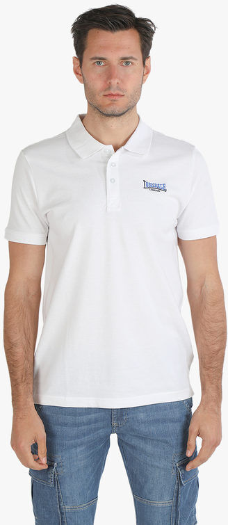 Lonsdale Polo da uomo in cotone a maniche corte Polo Manica Corta uomo Bianco taglia XL