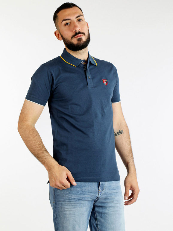 Be Board Polo da uomo manica corta in cotone Polo Manica Corta uomo Jeans taglia XL