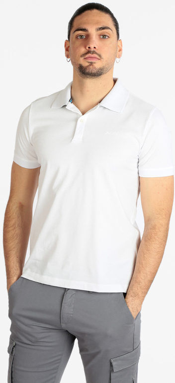 Geox Polo manica corta in cotone da uomo Polo Manica Corta uomo Bianco taglia 3XL