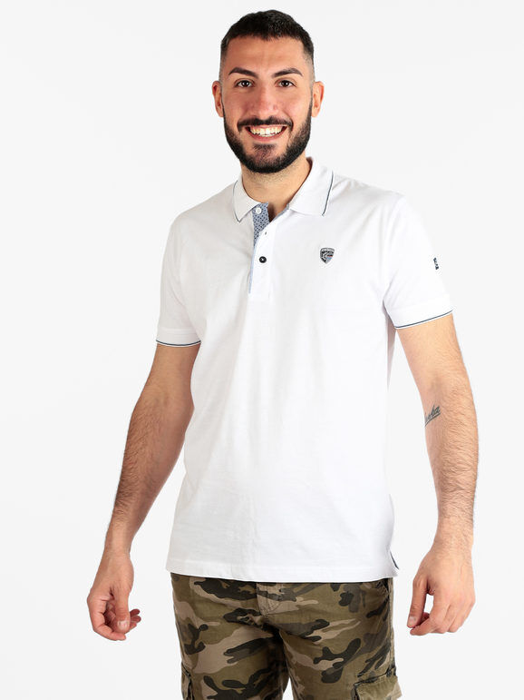 Renato Balestra Polo manica corta uomo con logo Polo Manica Corta uomo Bianco taglia XL