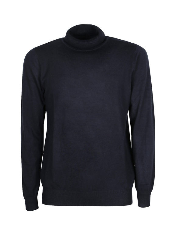 Cashtouch Pullover da uomo dolcevita Pullover uomo Blu taglia S