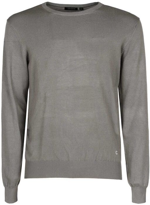 Coveri Pullover girocollo Pullover uomo Grigio taglia L