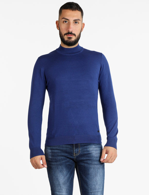 Baci & Abbracci Pullover lupetto da uomo Pullover uomo Blu taglia XXL