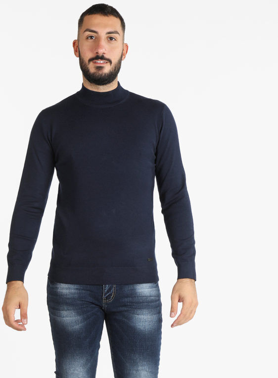 Baci & Abbracci Pullover lupetto da uomo Pullover uomo Blu taglia XXL