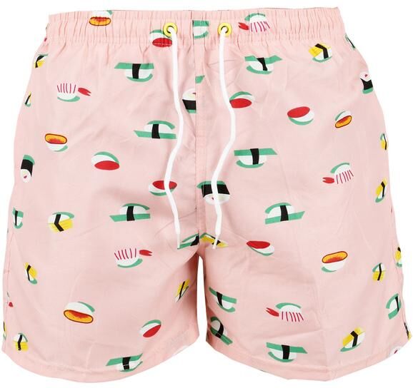 Solada Shorts da bagno con stampe Bermuda Mare uomo Rosa taglia XXL