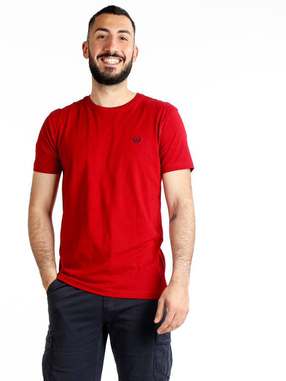 Be Board T-shirt basic uomo manica corta T-Shirt Manica Corta uomo Rosso taglia 3XL