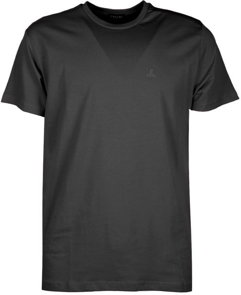 Coveri T-shirt girocollo da uomo T-Shirt Manica Corta uomo Nero taglia L