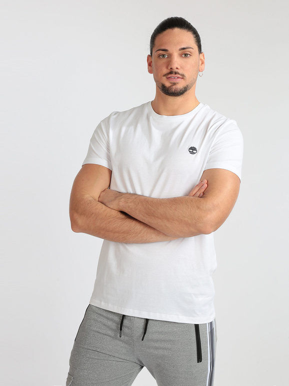 Timberland T-shirt manica corta da uomo T-Shirt Manica Corta uomo Bianco taglia XXL