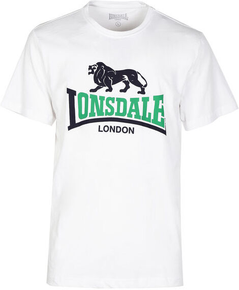 Lonsdale T-shirt manica corta uomo con stampa T-Shirt Manica Corta uomo Bianco taglia XL